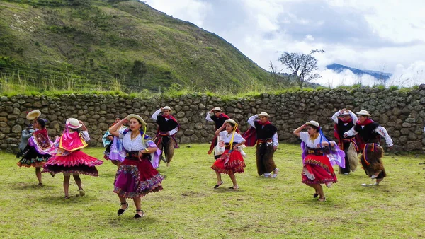 Chobshi Azuay Equador Junho 2021 Celebration Inti Raymi Chobshi Archaeological — Fotografia de Stock