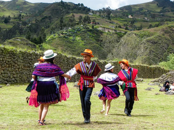 Chobshi Azuay Ecuador Juni 2021 Viering Inti Raymi Archeologische Site — Stockfoto