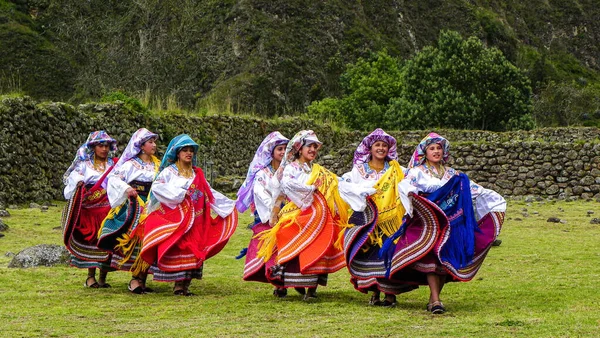 Chobshi Azuay Ecuador 2021 Június Ünnepeljük Inti Raymit Chobshinál Cayambe Stock Kép