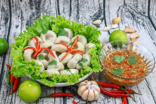 Yam Bedeutet Wörtlich Mischung Aber Der Thailändischen Küche Bezieht Sich — Stockfoto