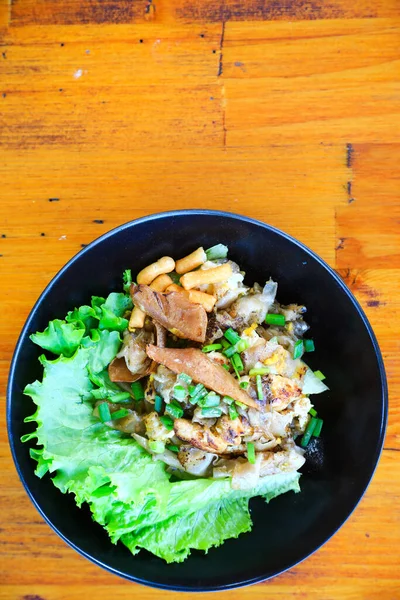 Thai Stir Fried Noodles Chicken Sea Food — Stock Photo, Image