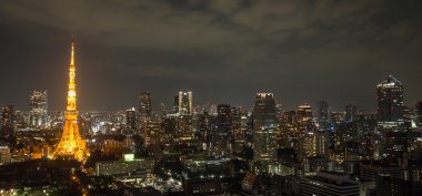 Tokyo, Japonya şehir manzarası