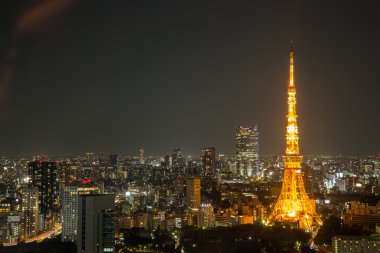 Tokyo, Japonya şehir manzarası