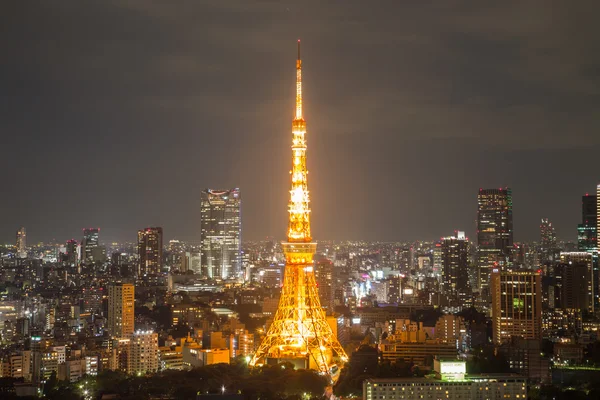 東京、日本の都市のスカイライン — ストック写真