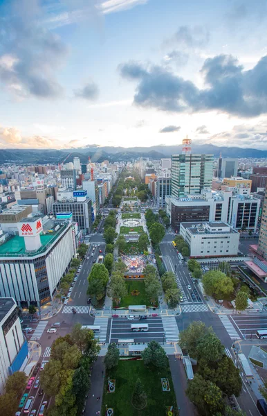 Ciudad de Sapporo — Foto de Stock