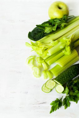 yeşil sebze arka planı
