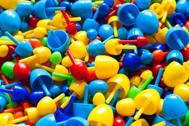 Çocuklar için renkli mozaik.