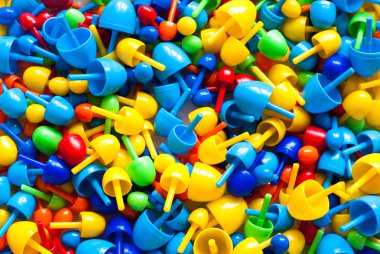 Çocuklar için renkli mozaik.