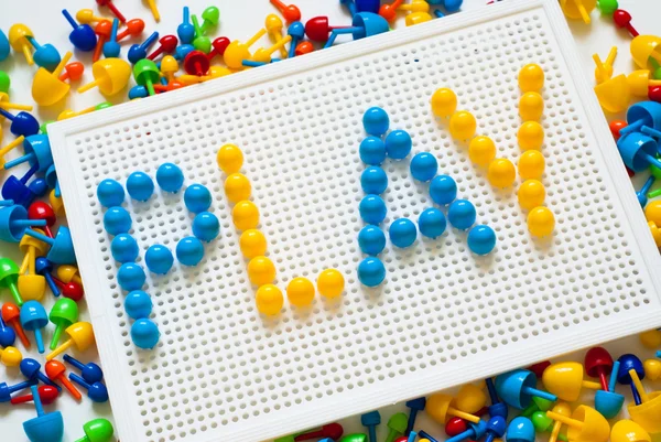 Buntes Mosaik für Kinder. — Stockfoto