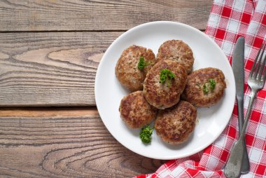 Taze kızarmış pirzola