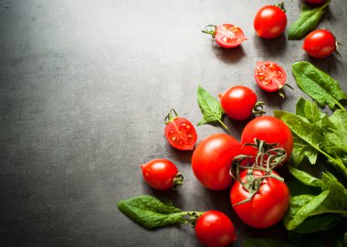 organik taze sebzeler. 