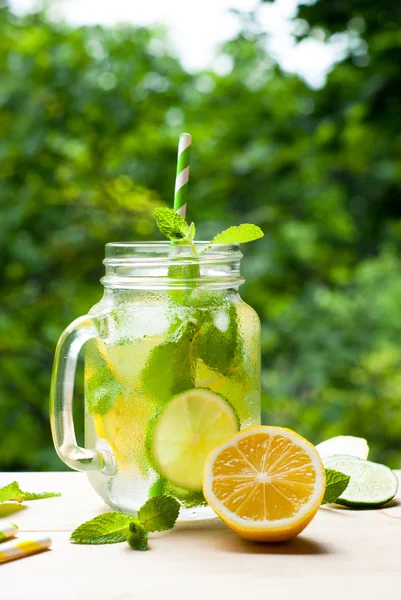 Bebida de verano mojito limonada —  Fotos de Stock