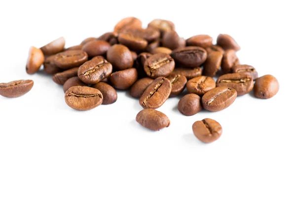 Coffee beans isolated on white — Stock Photo, Image