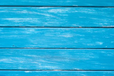Ahşap mavi arka plan