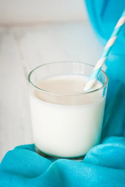 Glas Milch — Stockfoto