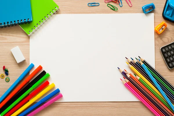 School and office stationery. — Stock Photo, Image
