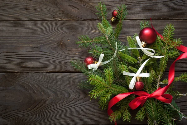 Rama de árbol de abeto de Navidad —  Fotos de Stock