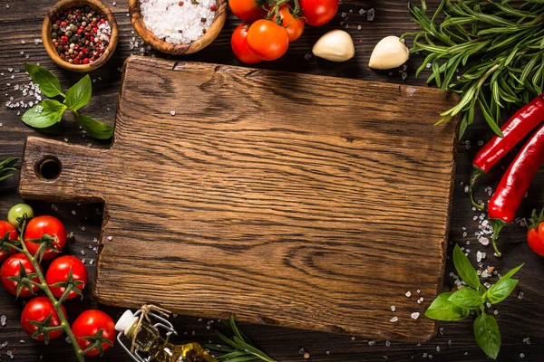 Yemek pişirme arka plan görünümü.