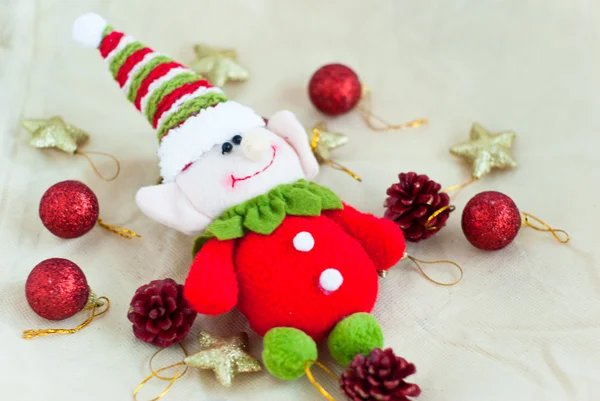 Christmas elf toy — Stock Photo, Image