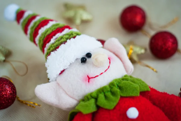 Natal elfo brinquedo — Fotografia de Stock
