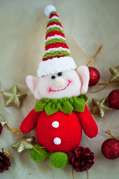 Elfo de Natal bonito — Fotografia de Stock