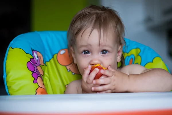赤ちゃんのための健康食品 — ストック写真