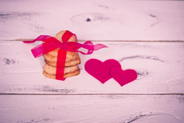 Liefde cookies — Stockfoto