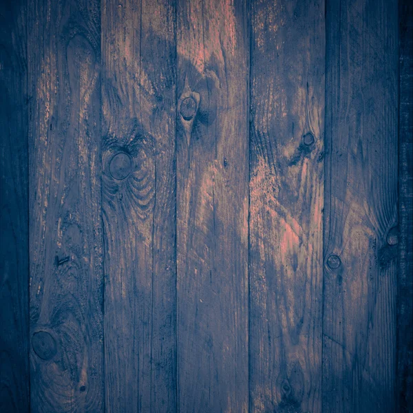 Antigua superficie de madera añil —  Fotos de Stock