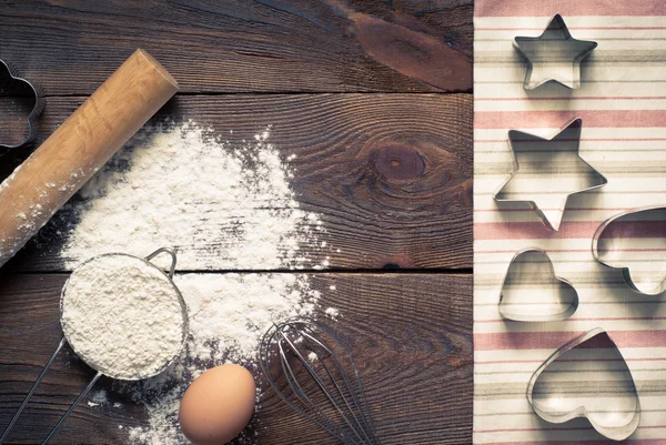 Ingredients for cooking baking — Stock Photo, Image