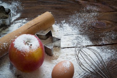 Pişirme yemek pişirmek için malzemeler