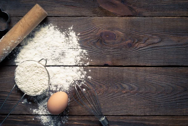 Ingredients for cooking baking — Stock Photo, Image