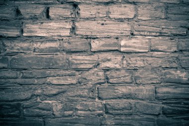 Eski tuğla duvar tek renkli