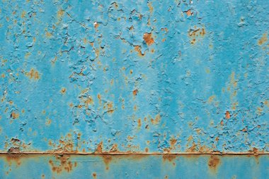 eski metal bir yüzeye