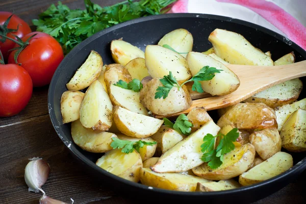 Batatas assadas — Fotografia de Stock