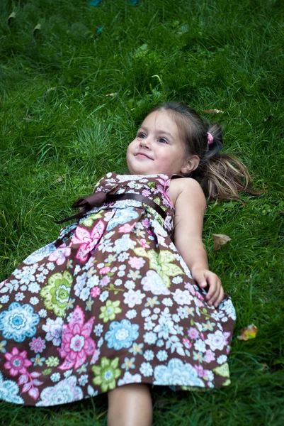 Menina feliz — Fotografia de Stock