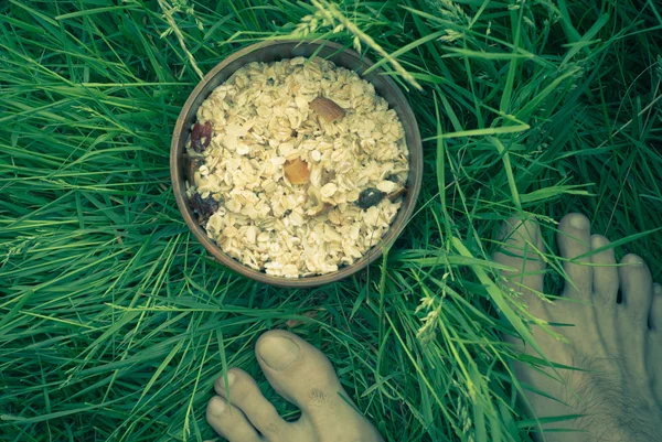 Frühstück im Freien — Stockfoto