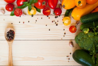 Organik gıda arka plan