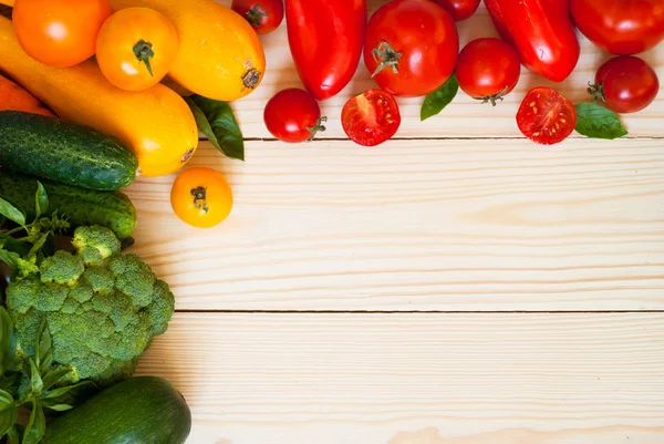 Organic food background — Stock Photo, Image