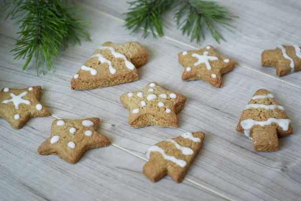 Galletas de Navidad —  Fotos de Stock