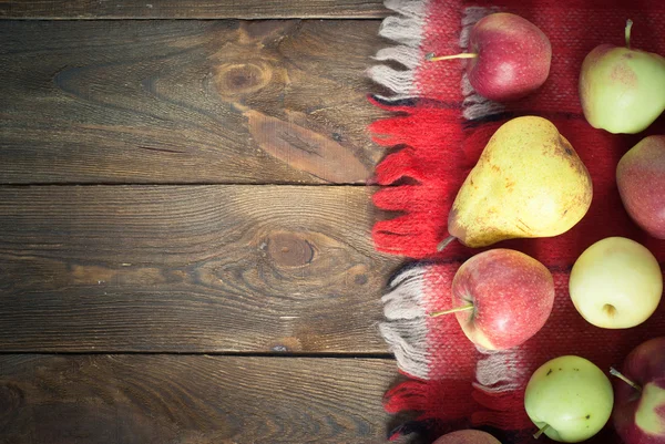 Äpplen och päron — Stockfoto