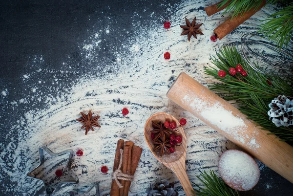 Christmas baking — Stock Photo, Image