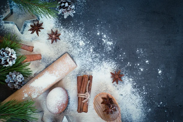 Weihnachtsbacken — Stockfoto