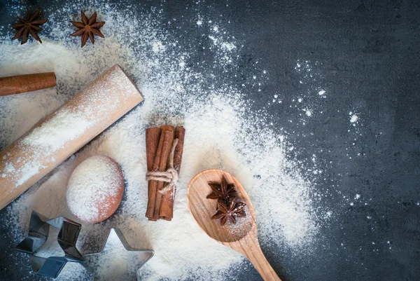 Ingredients for cooking baking — Stock Photo, Image