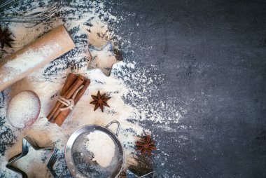 Pişirme yemek pişirmek için malzemeler