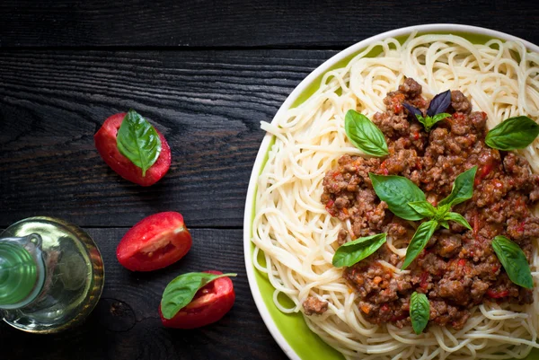 Spagetti Bolonez — Stok fotoğraf