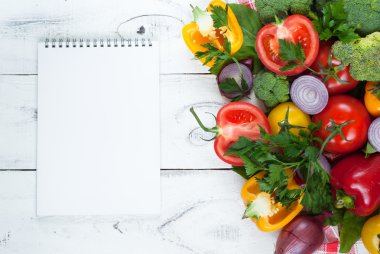 Organik gıda arka plan