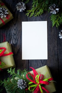 Noel kartı için selamlar