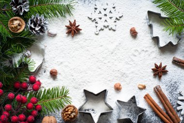 Noel arka plan pişirme