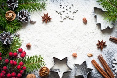 Noel arka plan pişirme