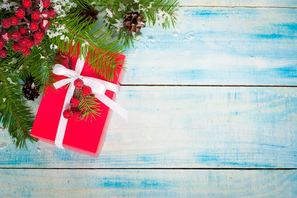 Christmas kırmızı hediye kutusu